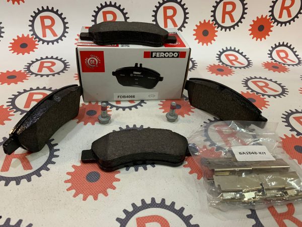 Kit pastiglie freno anteriori marca Ferodo Citroen Peugeot FDB4066