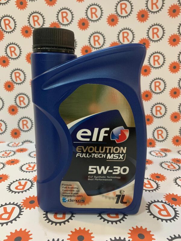 olio motore elf evolution full-tech msx 5w30 lt1