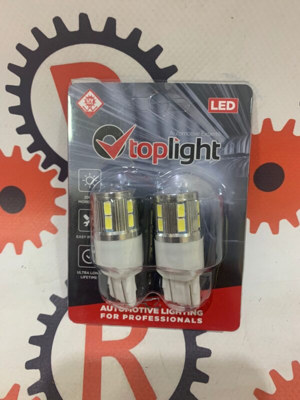 Set lampade T20 2 luci a led smd con cabus 12v (2pz) marca Toplight 39415