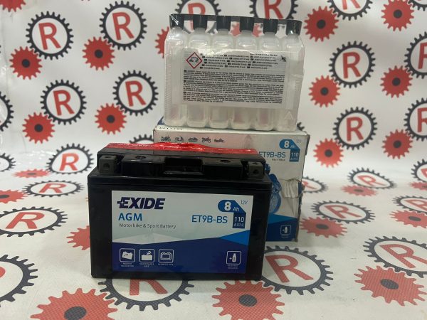 Batteria moto Exide ET9B-BS 8ah YT9B-BS