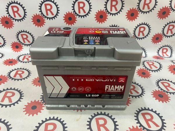 Batteria auto marca Fiamm l2 60p 540en polo positivo dx 2 anni garanzia